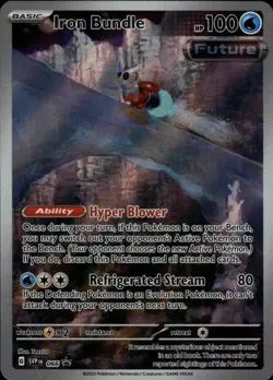 Iron Bundle - 066 (Pokemon Center Exclusive) Promo SV: Scarlet & Violet Promo Ca - Image 1