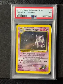 Pokemon TCG Pokemon Sabrina's Gengar Gengar Holo Rare Holo PSA 1 - Image 1