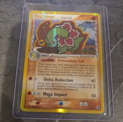Vintage Meganium 4/101 Dragon Frontiers STAMPED Holo Pokemon TCG Card LP - Image 1