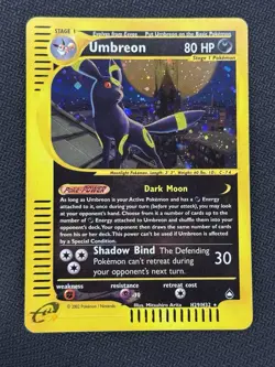 Pokemon TCG Umbreon H29/H32 Aquapolis Holo Rare - Image 1