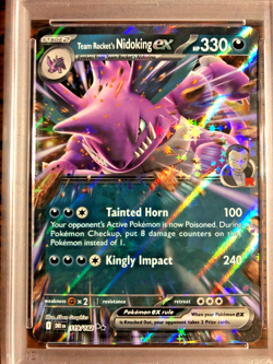 Team Rocket's Nidoking EX DR #119 - PSA MINT 9 - Destined Rivals - Pokemon TCG - Image 2