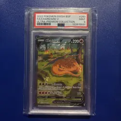 Fa/Charizard V Ultra-Premium Collection Pokemon Swsh Black Star Promo 260 PSA 9 - Image 1