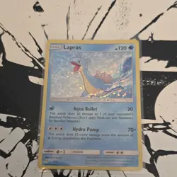 Pokemon Lapras 005/012 McDonald's 2019 Holo Promo Card English TCG - Image 1