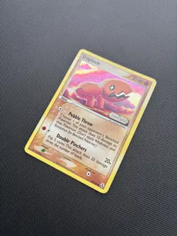 Pokemon Card EX Legend Maker Reverse Holo Trapinch 67/92 Stamped - Image 3