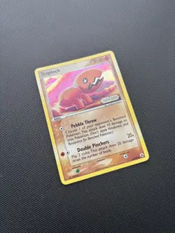 Pokemon Card EX Legend Maker Reverse Holo Trapinch 67/92 Stamped - Image 4