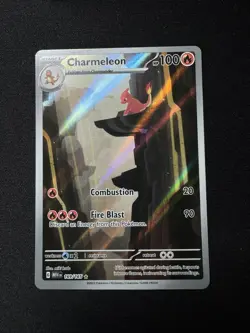 Pokemon Cards Charmeleon 169/165 151 Illustration Rare NM - Image 1