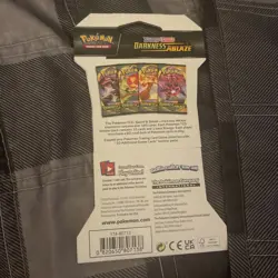 Pokemon TCG Sword & Shield Darkness Ablaze Booster Pack 820650807138 - Image 2