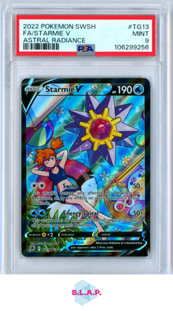 STARMIE V POKEMON TG13 2022 ASTRAL RADIANCE - ENGLISCH PSA 9 - Image 1