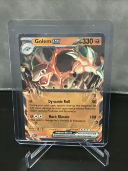 Pokemon TCG Golem EX 076/165 SV: Scarlet & Violet 151 Double Rare Holo NM/M (#2) - Image 1