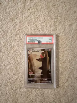 Pokemon Charmeleon Illustration Rare Holo Scarlet & Violet 151 169/165 PSA 9 - Image 1