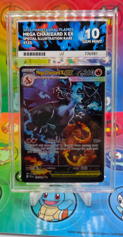 Pokemon TCG Mega Charizard X EX 125/094 🔥 - Ace 10 - Image 1