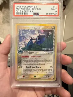 2005 POKEMON EX DELTA SPECIES #11 METAGROSS-REVERSE HOLO - PSA 9 🔥 - Image 4