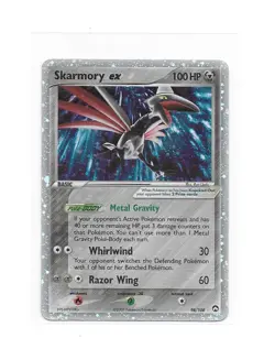Pokemon TCG Skarmory EX Holo Ultra Rare Power Keepers Vintage Card 98/108 - Image 1