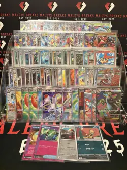 Pokemon TCG Joblot Korean Pokemon Cards Hits Bundle AR EX SR SAR PB MB 130 Cards - Image 1