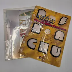 Pokemon Pikachu World Collection-no cards & 1999 Japanese Neo Binder (No Holos) - Image 1