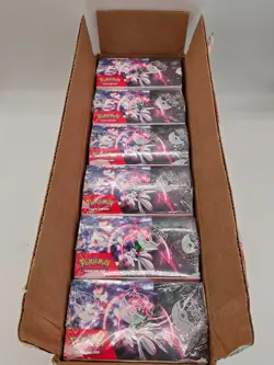 Pokemon TCG Scarlet & Violet SV04 Paradox Rift Booster 6-Box Case OPENED - Image 4