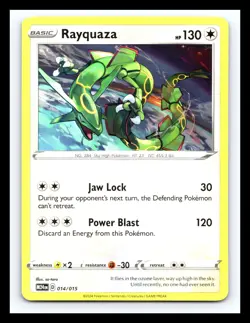 💥 Rayquaza - 014/015 McDonald's Promo - Pokemon TCG - 2024 - Non Holo - Image 1