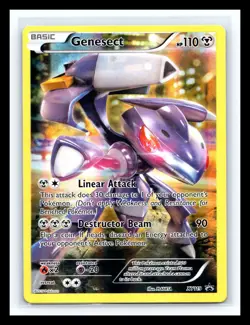 💥 2016 Pokemon XY Fates Collide Genesect Rare Promo Holo # 120/124 - Image 1