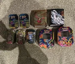 Pokemon TCG bundle joblot / tins / pokeballs / accessories / upc - Image 3