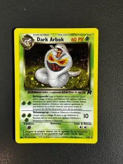 Pokemon Dark Arbok 2/82 Team Rocket Set Ita Holo No Psa No Bgs - Image 3