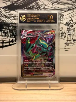 Rayquaza VMAX #108/172 Triple Rare S12a RPA 10 Pristine 2022 Pokemon Japanese - Image 1
