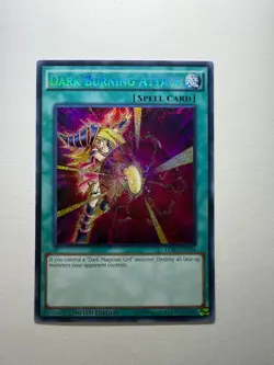 Yugioh - Dark Burning Attack - Secret - Limited - LDK2-ENS04 - NM - Image 1