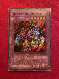 Yu-Gi-Oh! REAPER ON THE NIGHTMARE, PGD-078, SUPER RARE, 1st, KOMBI-VERSAND! - Image 1