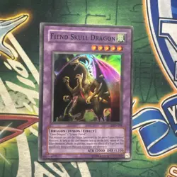 Yugioh! Fiend Skull Dragon LOD-039 Super Rare Unlimited NM - Image 1
