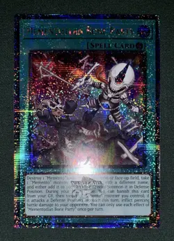 Yugioh Mementotlan Bone Party RA04-EN099 Quarter Century Secret Rare NM w/Track - Image 2