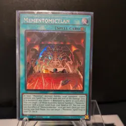 Yu-Gi-Oh! Mementomictlan LP Collector's Rare 1st Edition VASM-EN008, NM! - Image 1