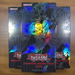 3x Yugioh YGO Legendary Modern Decks 2026 Box Sets SEALED!! - Image 1