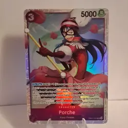 One Piece Bandai Porche OP07-072 Holo Character Card 5000 Power - Image 1