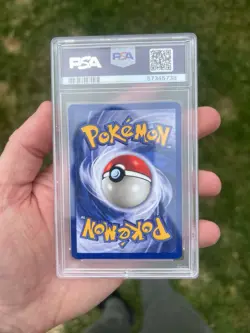 1999 Pokemon - 1st Edition Fossil Kabutops Holo Rare WoTC Card - PSA 8 9/62 - Image 2