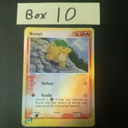 Numel Reverse Holo Common 70/97 EX Dragon Pokemon Card HP/DMG - Image 1