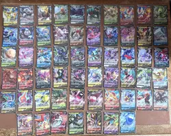 Pokemon Bundle/Job Lot Of 57 Unique V Cards - Sword & Shield - NM/LP - Image 1