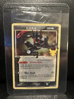 Pokemon Greninja TCG Star SWSH144 Holo Promo Card Sealed - Image 1