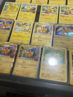 (30) Pikachu CARDS LOT VTG HOLO Raichu Stamped Red Cheeks Halloween 25th Swirls - Image 2