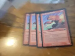 4x Thunderscape Familiar Planeshift Pauper Magic The Gathering Card MTG Combo - Image 1