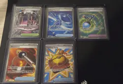 Pokemon TCG Lot 5 Full Art Trainer/Energy Cards from Random Sets M/NM - Image 1