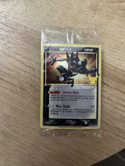 Pokemon Greninja Star SWSH144 Promo Holo 130HP Shadow Knife Mist Slash Card - Image 1