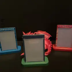 Pokemon UltraPro Magnetic One Touch Card Case & Stand x 1. Red, Blue and Green - Image 2