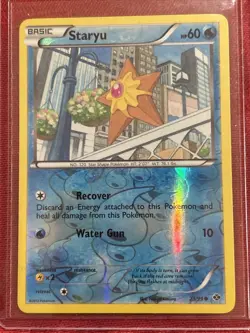 Pokemon Cards R. HOLO Staryu 23/99 Next Destinies Pull To Sleeve Mint R. Holo - Image 1