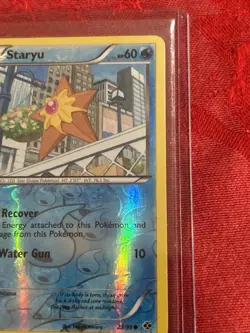 Pokemon Cards R. HOLO Staryu 23/99 Next Destinies Pull To Sleeve Mint R. Holo - Image 3