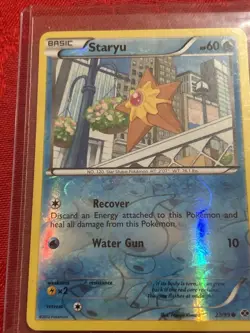 Pokemon Cards R. HOLO Staryu 23/99 Next Destinies Pull To Sleeve Mint R. Holo - Image 4