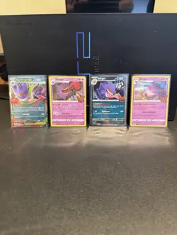 Pokemon Gengar & Mega Gengar Card Lot - 4 Cards Mega Gengar EX, Gengar - Image 1