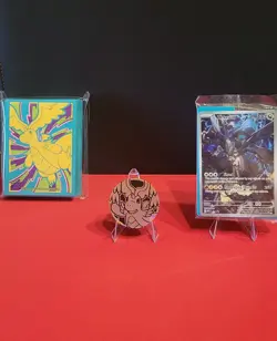 N's Zekrom 031 Pokemon Ascended Heroes Sealed Holo Promo Card + Extras! 🔥 - Image 1