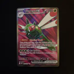 Pokemon TCG Yanmega EX Destined Rivals Ultra Rare Full Art Holo Card 206/182 - Image 1