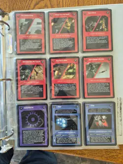 Star Wars CCG Complete Premium Set of Reflections II 54 Cards Decipher Games NM - Image 3