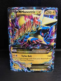 M Manectric EX 24/119 XY - Phantom Forces Ultra Rare Pokemon Card HP - Image 1