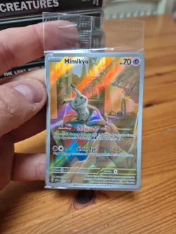 Mimikyu SVP 075 New Sealed Promo Pokemon Card Paldean Fates - Image 1